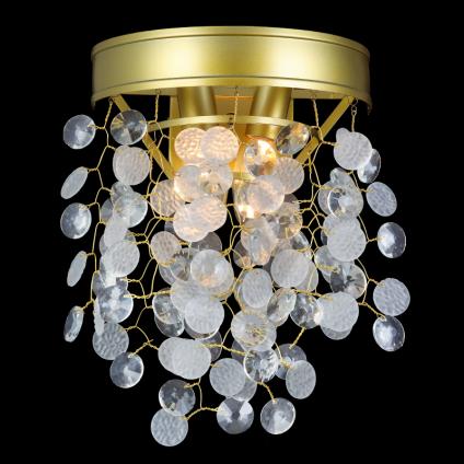 Бра 0522/2W FGD золото/хрусталь 2х60W E14 h200, MIX24